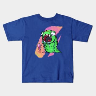 Hungry worm Kids T-Shirt